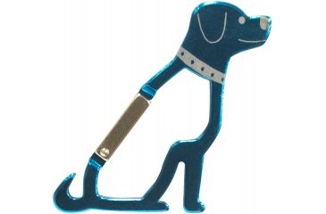 Image of KeyGear Critter Carabiner Dog, 50-KEY0349, Blue 50-KEY0349