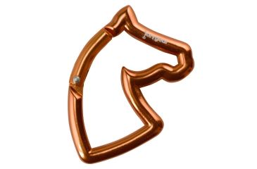 Image of KeyGear Horse Head Carabiner,Orange 50-KEY0106-08