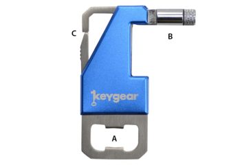 Image of KeyGear LED Multi-Tool 1.0,Blue 50-KEY0067-00