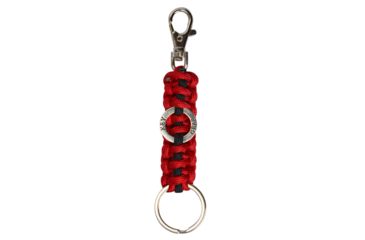 Image of KeyGear Paracord w/Clip,Red/Black 50-KEY0062-04