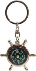 Image of KeyGear Ship's Wheel Compass, 50-KEY0040, Silver 50-KEY0040