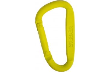 Image of KeyGear Snappy Carabiner, 50-KEY0484, Yellow 50-KEY0484