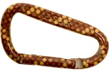 Image of KeyGear Snappy Carabiner, Brown Snake 50-KEY0183-05, Brown 50-KEY0183-05