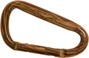 Image of KeyGear Snappy Carabiner, Dark Wood 50-KEY0113, Brown 50-KEY0113