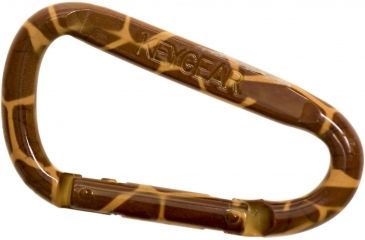 Image of KeyGear Snappy Carabiner, Giraffe 50-KEY0142, Brown 50-KEY0142