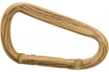 Image of KeyGear Snappy Carabiner, Light Wood 50-KEY0094, Brown 50-KEY0094
