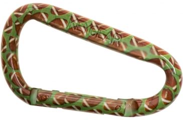 Image of KeyGear Snappy Carabiner, Pigskin 50-KEY0138, Green 50-KEY0138