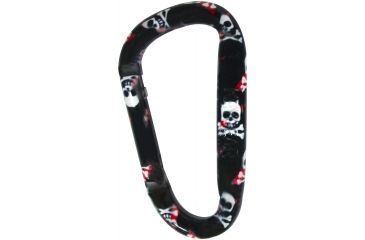 Image of KeyGear Snappy Carabiner, Pirate 50-KEY0184, Black 50-KEY0184