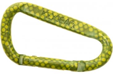Image of KeyGear Snappy Carabiner, Snake 50-KEY0183-37, Green 50-KEY0183-37
