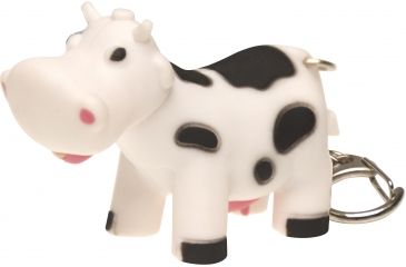 Image of KeyGear Stand-Up Cow Light 50-KEY0123, Black/White 50-KEY0123
