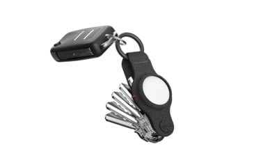 Image of KeySmart Air Compact Key Holder For AirTag, Black, KS040-BLK