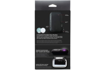 Image of KeySmart CleanTray To-Go Rechargeable UV Light Sterilizer, Black, KS924-BLK, EDEMO1