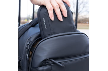 Image of KeySmart CleanTray To-Go Rechargeable UV Light Sterilizer, Black, KS924-BLK, EDEMO1