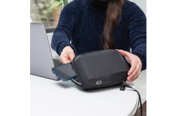 Image of KeySmart CleanTray To-Go Rechargeable UV Light Sterilizer, Black, KS924-BLK, EDEMO1