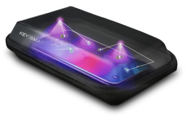 Image of KeySmart CleanTray To-Go Rechargeable UV Light Sterilizer, Black, KS924-BLK, EDEMO1