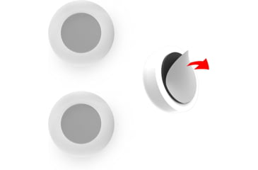 Image of KeySmart KeyCatch Sticky Magnetic Key Rack, Adhesive, 3 Pack, KS190-3PK