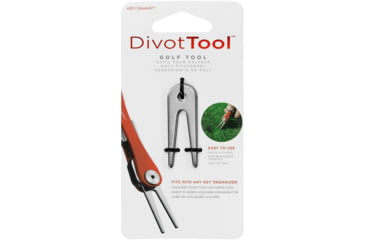 Image of KeySmart KeySmart Divot Compact Golf Tool, Stainless, KS111-SS
