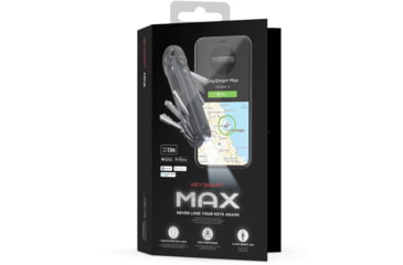 Image of KeySmart KeySmart Max Smart Location Tracking Key Holder, Steel Gray, max, KS421-STL