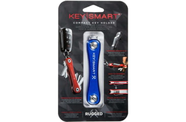 Image of KeySmart KeySmart Rugged Compact Key Holder, Blue, KS607-BLU