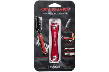 Image of KeySmart KeySmart Rugged Compact Key Holder, Red, KS607-RED