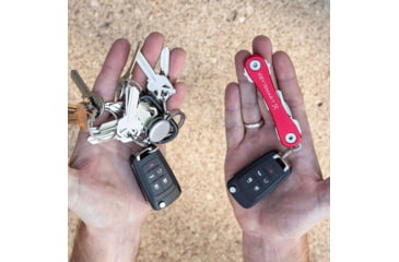 Image of KeySmart KeySmart Rugged Compact Key Holder, Red, KS607-RED