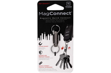 Image of KeySmart MagConnect Magnetic Quick Connect, Titanium, KS814-TI