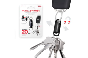 Image of KeySmart MagConnect Pro Locking Magnetic Quick Connect, Black, KS847-BLK