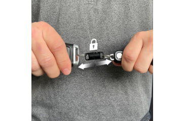Image of KeySmart MagConnect Pro Locking Magnetic Quick Connect, Black, KS847-BLK