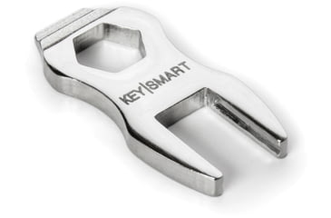 Image of KeySmart Nano Socket, 1, SS, Fits On Keyring, Holds Any Screwdriver Bit Bits Not Included, NANO SOCKET