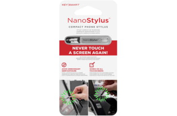 Image of KeySmart NanoStylus Compact Keychain Stylus, Silver, KS808-SVR