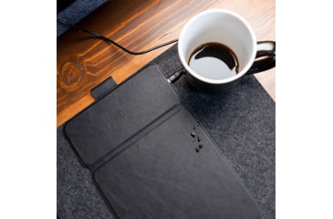 Image of KeySmart TaskPad Mini Wireless Charging Mousepad, Black, KS503-BLK