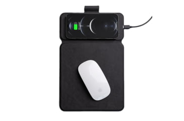 Image of KeySmart TaskPad Mini Wireless Charging Mousepad, Black, KS503-BLK