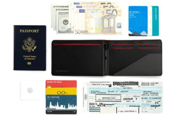 Image of KeySmart Urban Union Passport Wallet, Black, KS838-BLK