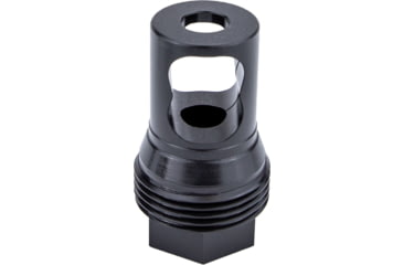 Image of KGM Suppressors A-TMB50-S-3 R50T Taper Muzzle Brake Black Nitride Steel M24x1 Th