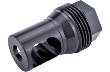 Image of KGM Suppressors R50T Taper Muzzle Brake, M24x1, Nitride, Black, A-TMB50-S-3