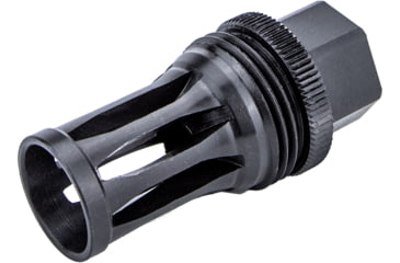 Image of Kgm Suppressors Quick Detach Flash Hider Black Nitride Steel 1/2x28 Threads, A-QD-FH-S-1