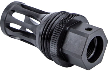 Image of Kgm Suppressors Quick Detach Flash Hider Black Nitride Steel 1/2x28 Threads, A-QD-FH-S-1