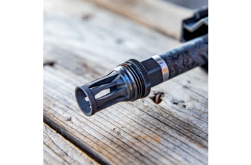 Image of Kgm Suppressors Quick Detach Flash Hider Black Nitride Steel 1/2x28 Threads, A-QD-FH-S-1