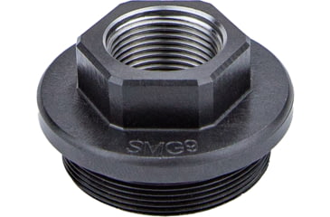 Image of Kgm Suppressors SMG9 Direct Thread Adapter Black Nitride Steel 5/8inx24 Threads, A-SMG9-DTA-S-3