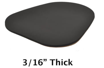 Image of KICK-EEZ CHEEK EEZ Cheek Protector - 6in L x 5in W x 3/16in T Black, 703-316