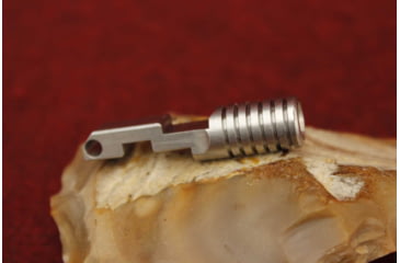 Image of KIDD Innovative Design Bolt Handle Charging Assembly w/Guide Rod &amp; Springs For Ruger 10/22, Ring, Silver, 22GRSK- SR