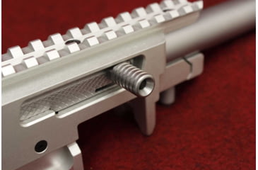 Image of KIDD Innovative Design Bolt Handle Charging Assembly w/Guide Rod &amp; Springs For Ruger 10/22, Ring, Silver, 22GRSK- SR