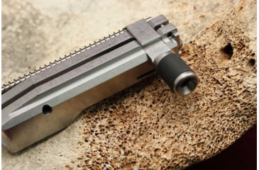 Image of KIDD Innovative Design Bolt Handle Charging Assembly w/Guide Rod &amp; Springs For Ruger 10/22, Viton, Silver, 22GRSK-SV