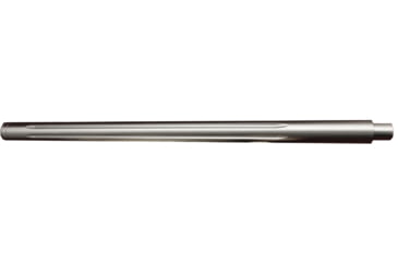 Image of KIDD Innovative Design Fluted 18 Inch Match Stainless Steel Bull Barrel Bead Threaded And Capped, Polished, Silver, 22BRL-SS-F-18-POL-TC