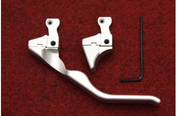 Image of KIDD Innovative Design Magazine Release Lever Interchanageable System For Ruger 10/22, Silver, 22MR-KIT-S