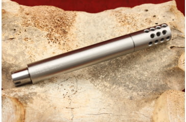 Image of KIDD Innovative Design Ruger 10/22, .22LR Caliber Threaded Rifle Barrel, 6in, Bull, Non-Fluted, Polished, Silver, KIDD- 22BRL-SS-6-POL-TC