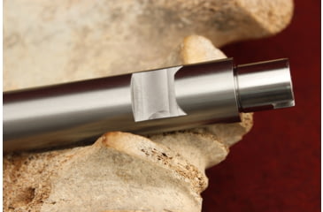 Image of KIDD Innovative Design Ruger 10/22, .22LR Caliber Threaded Rifle Barrel, 6in, Bull, Non-Fluted, Polished, Silver, KIDD- 22BRL-SS-6-POL-TC