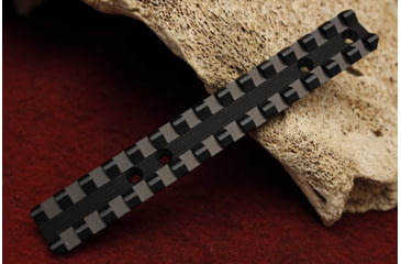 Image of KIDD Innovative Design Scope Base For Ruger 10/22 Receiver, Black, 22PICRAIL-B