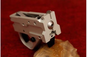 Image of KIDD Innovative Design Single Stage Trigger Unit For Ruger 1022 Extended, Silver/Black, TG1-S-B-X