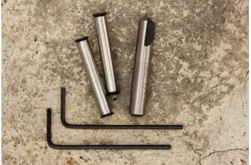 Image of KIDD Innovative Design Threaded Receiver Pins With Countersink, Silver, 22RP-KIT